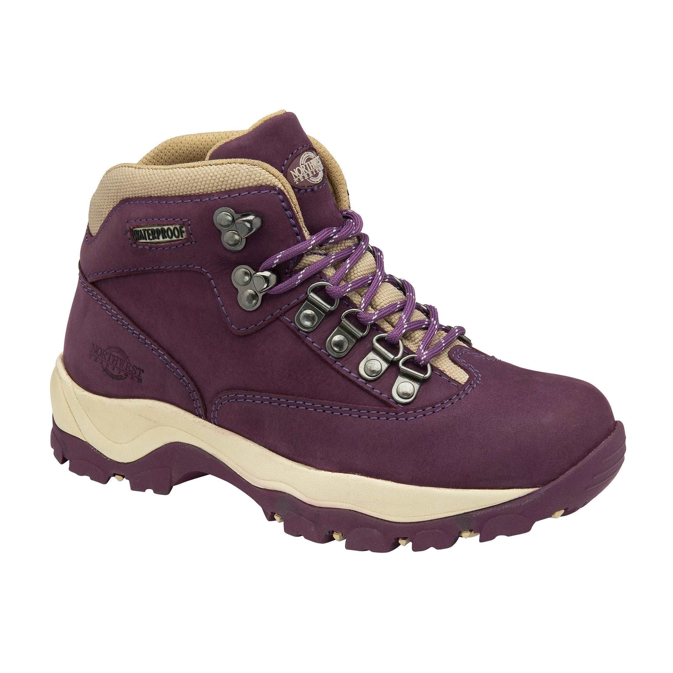 Peak Nubuck Leather Waterproof Walking And Hiking Boots