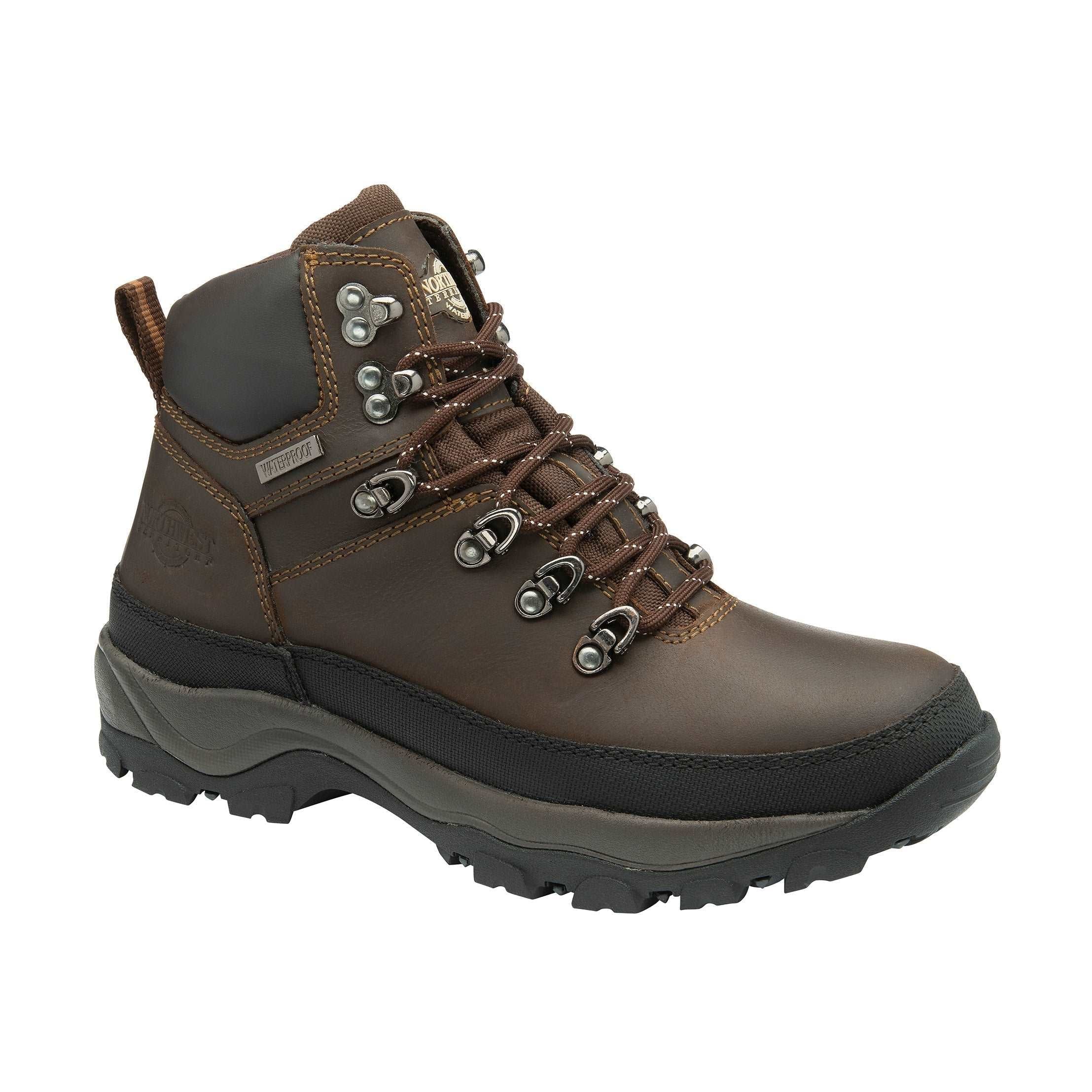 Rayrock Leather Waterproof Walking And Hiking Boots