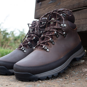MENS LEATHER HIKING BOOTS