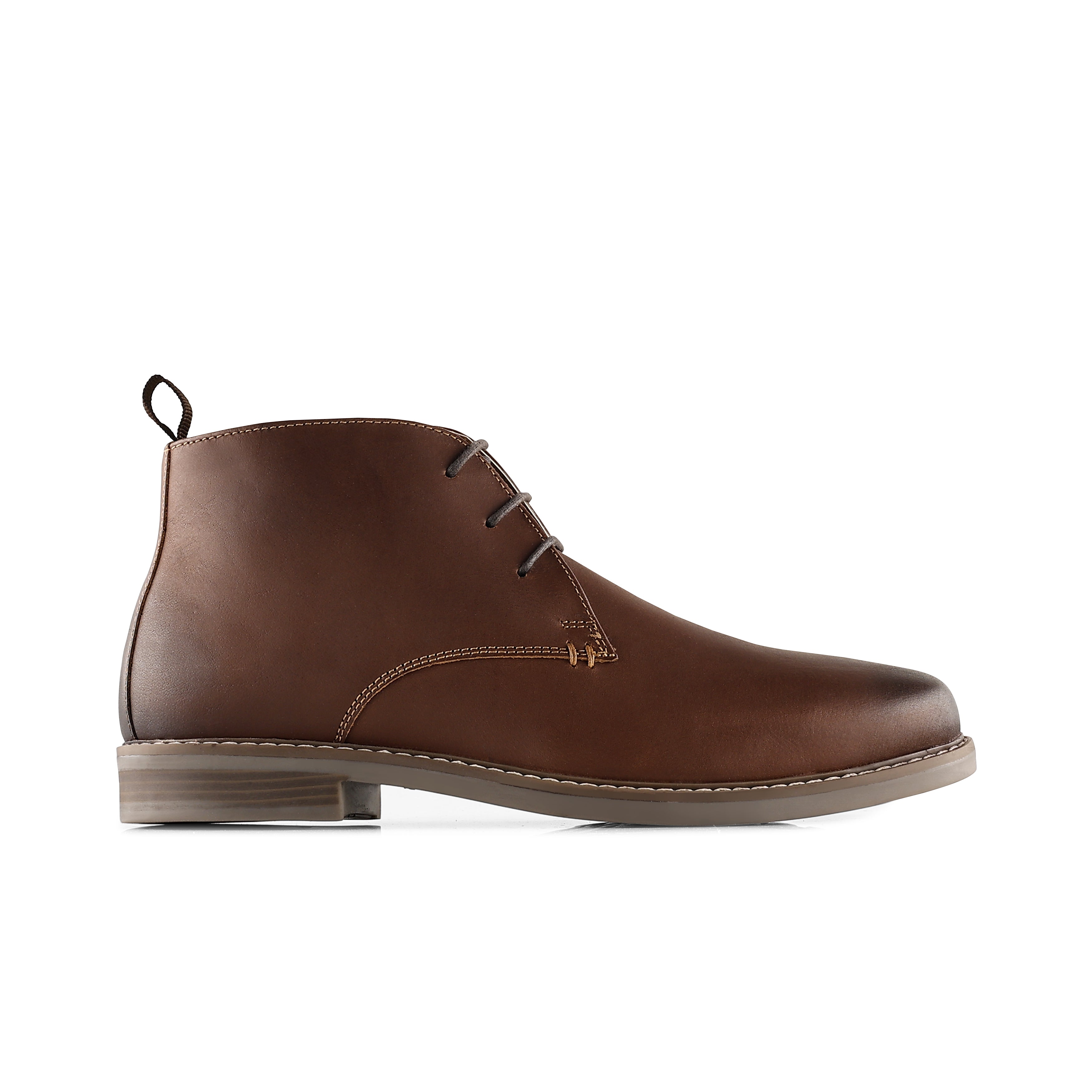 Redhill Leather Chukka Boots - Brown