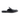 Miami Leather Slip On Loafers- Black