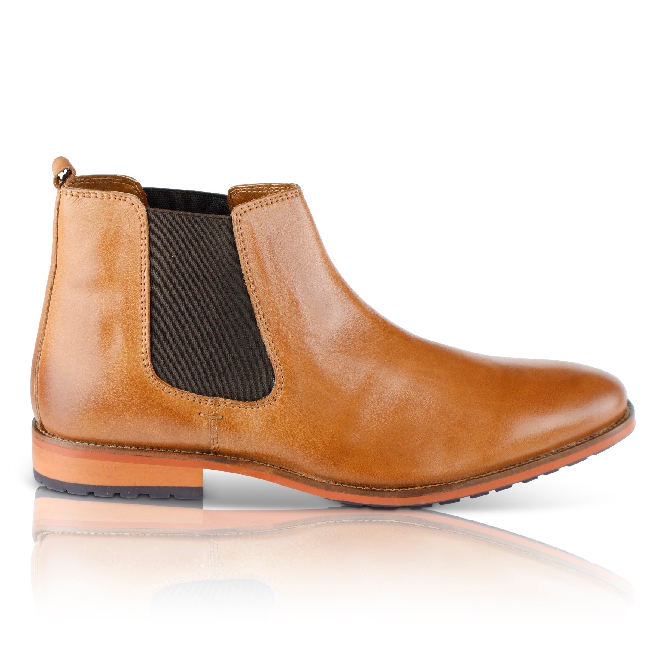 Argyll Leather Chelsea Boots - Tan