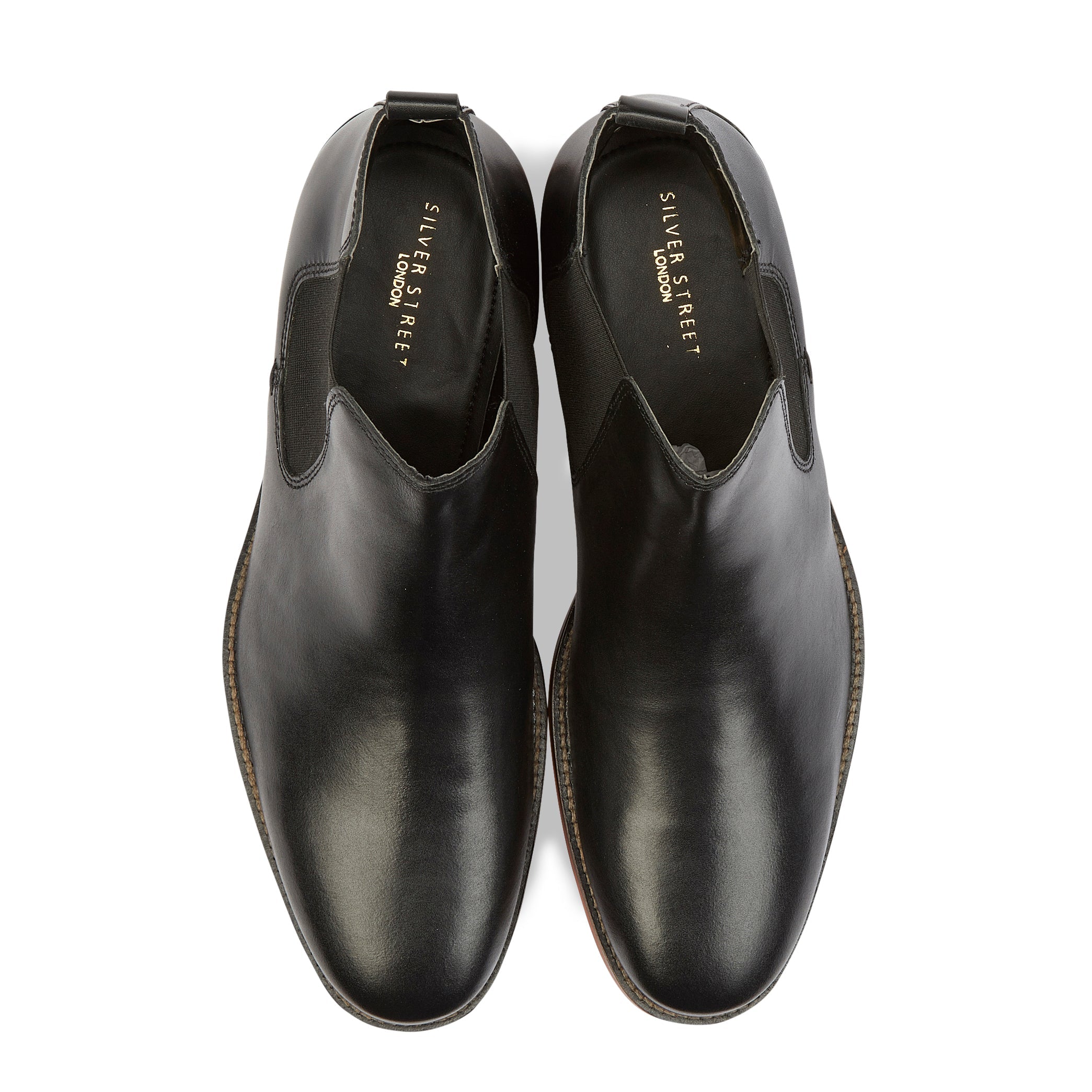 Argyll Leather Chelsea Boots - Black