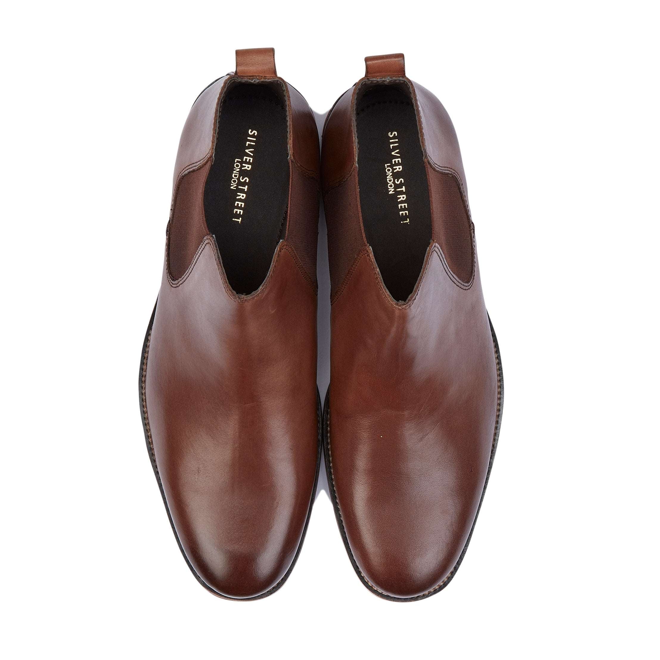 Argyll Leather Chelsea Boots - Brown