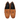 Button Suede Leather Driving Loafers - Tan