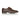 Side view of Baden brown leather derby shoes for men