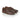 Brown leather penny loafers for men with classic smart-casual design