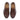 Front view of Knighton brown leather derby shoes for men with classic formal lace-up styling