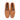 Danielle Suede Leather Driving Loafers- Tan