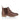 Zoey Leather Brogue Boots- Brown
