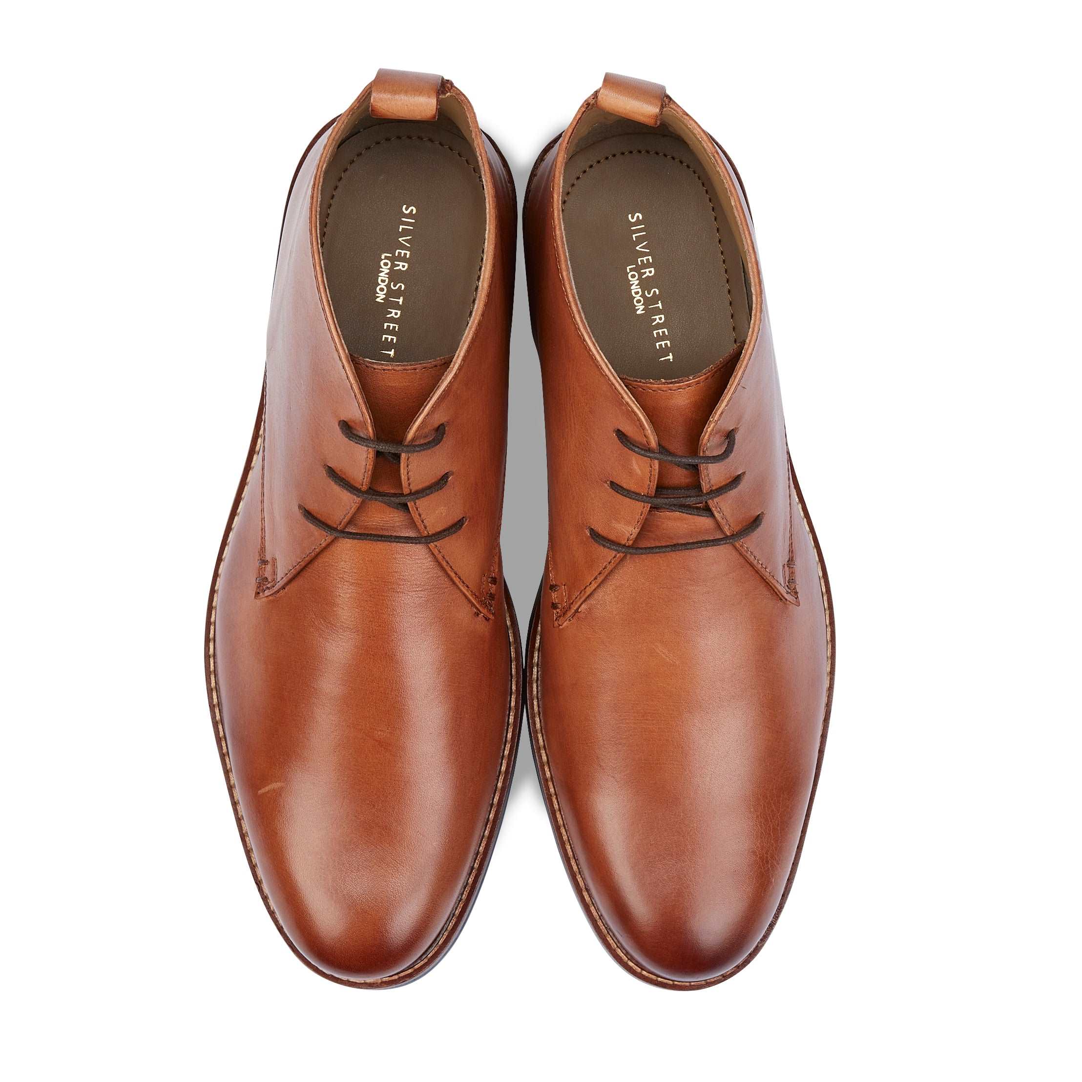 Ludgate Leather Chukka Boots - Tan
