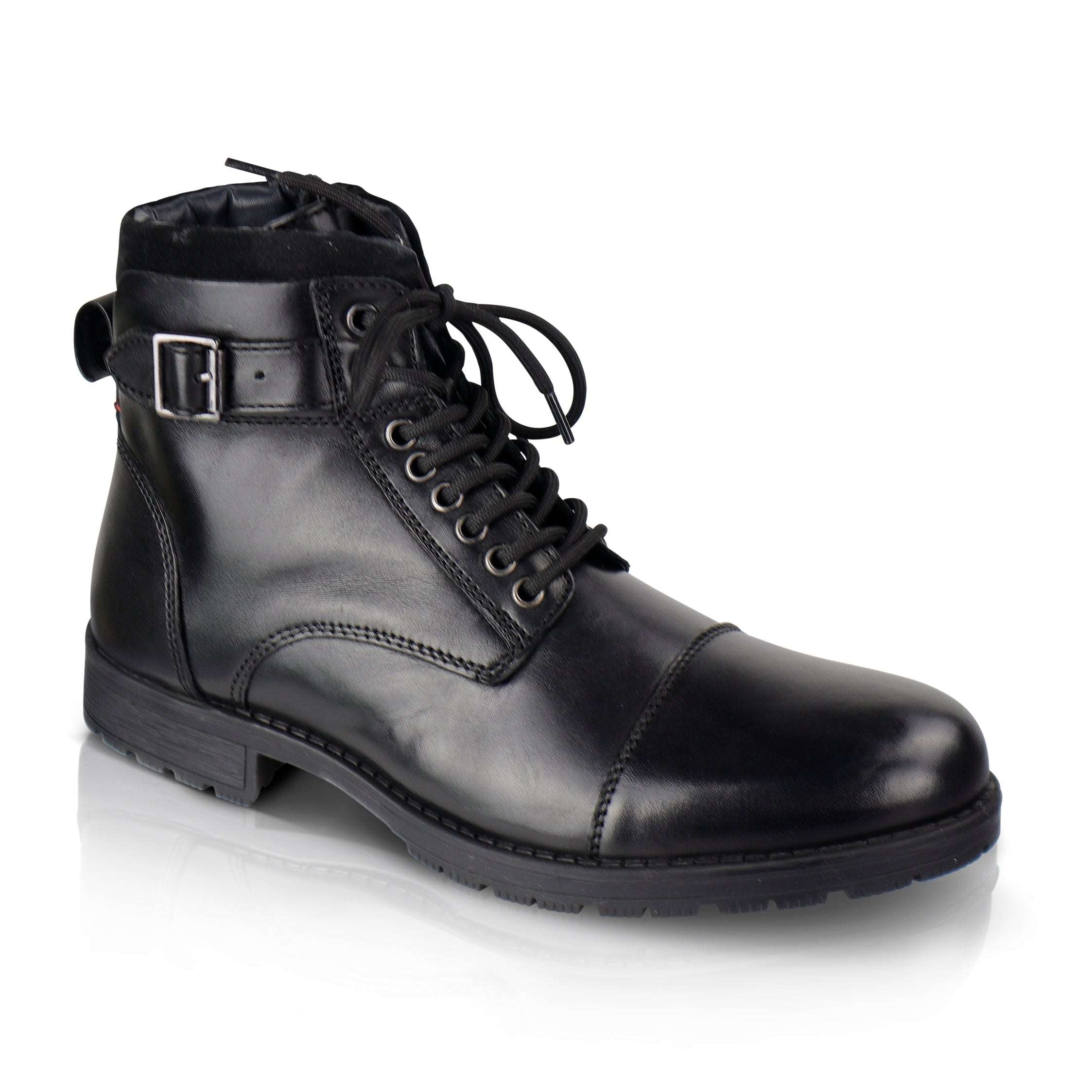 JJ Leather Lace Up Boot
