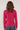 Crimson Colour GOTS Organic Cotton Long Sleeve Tops - Back side
