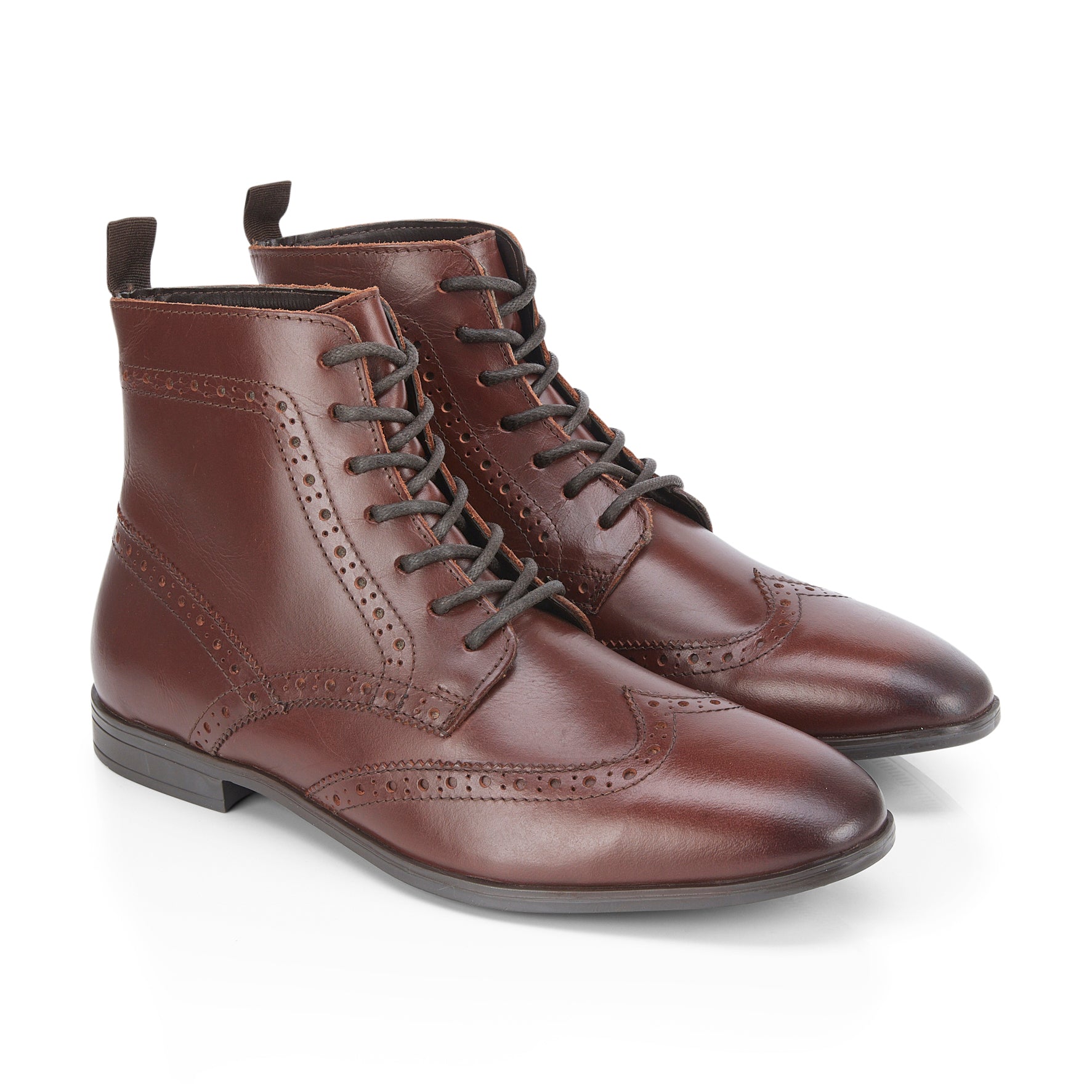 Putridge Leather Lace Up Boot