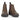 Pair of Katherine Women's Chelsea Dealer Boots in Brown Purple designed for everyday comfort and countryside wear
