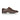 Flint brown leather brogue derby shoes for men