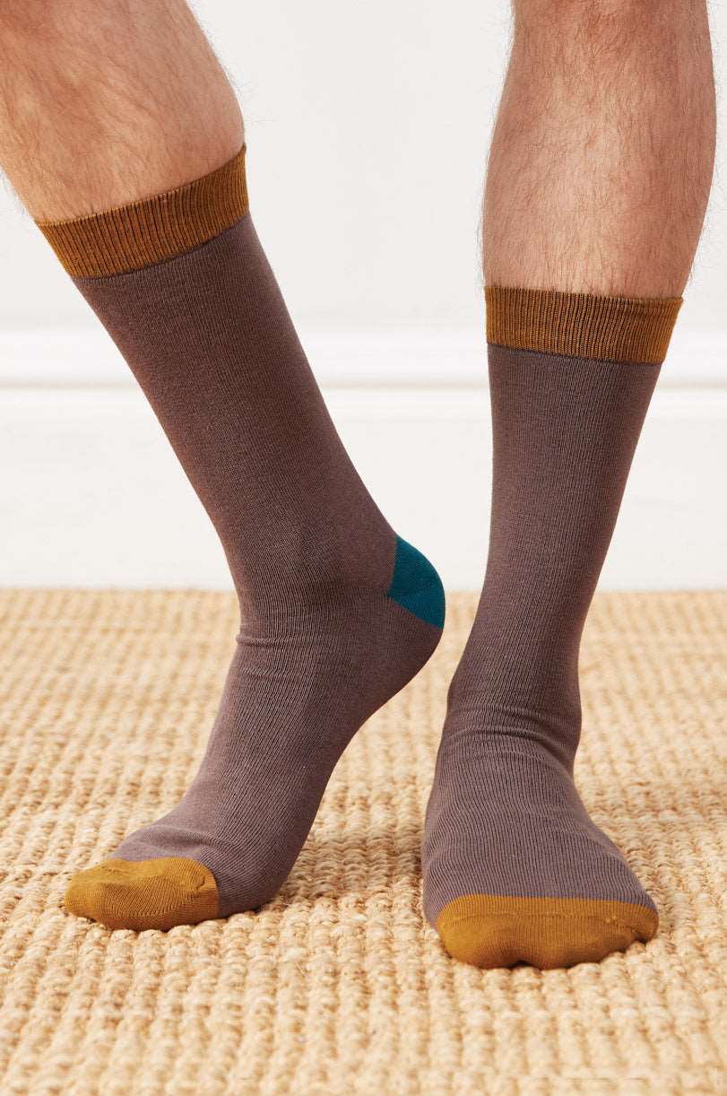 GOTS Organic Cotton Plain Socks