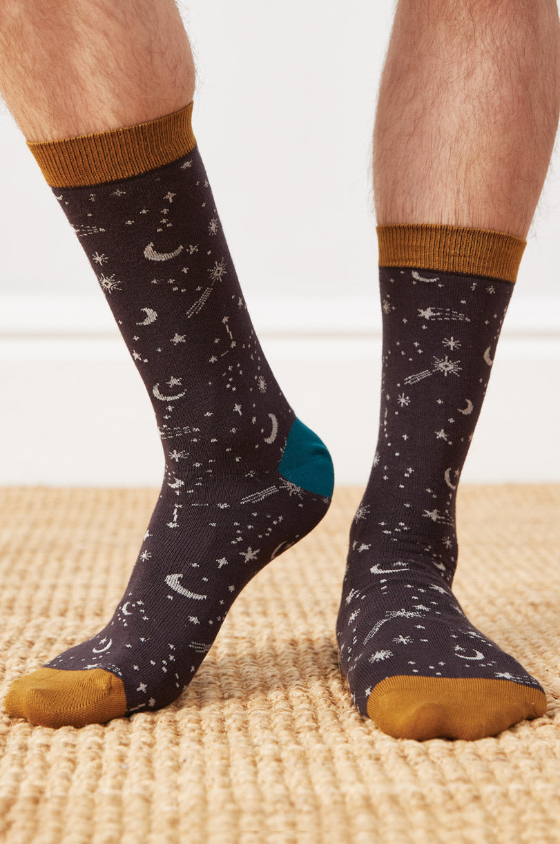 GOTS Organic Cotton Stargazer Socks