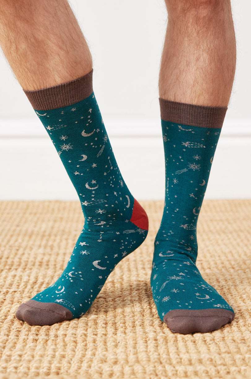 GOTS Organic Cotton Stargazer Socks