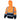 Unbreakable U300 Sherman Orange/Navy Hi Vis Hoodie