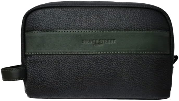 Walter Leather Washbags  - Green