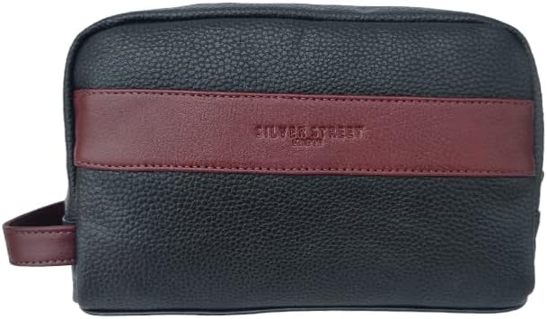 Walter Leather Washbags  - Oxblood