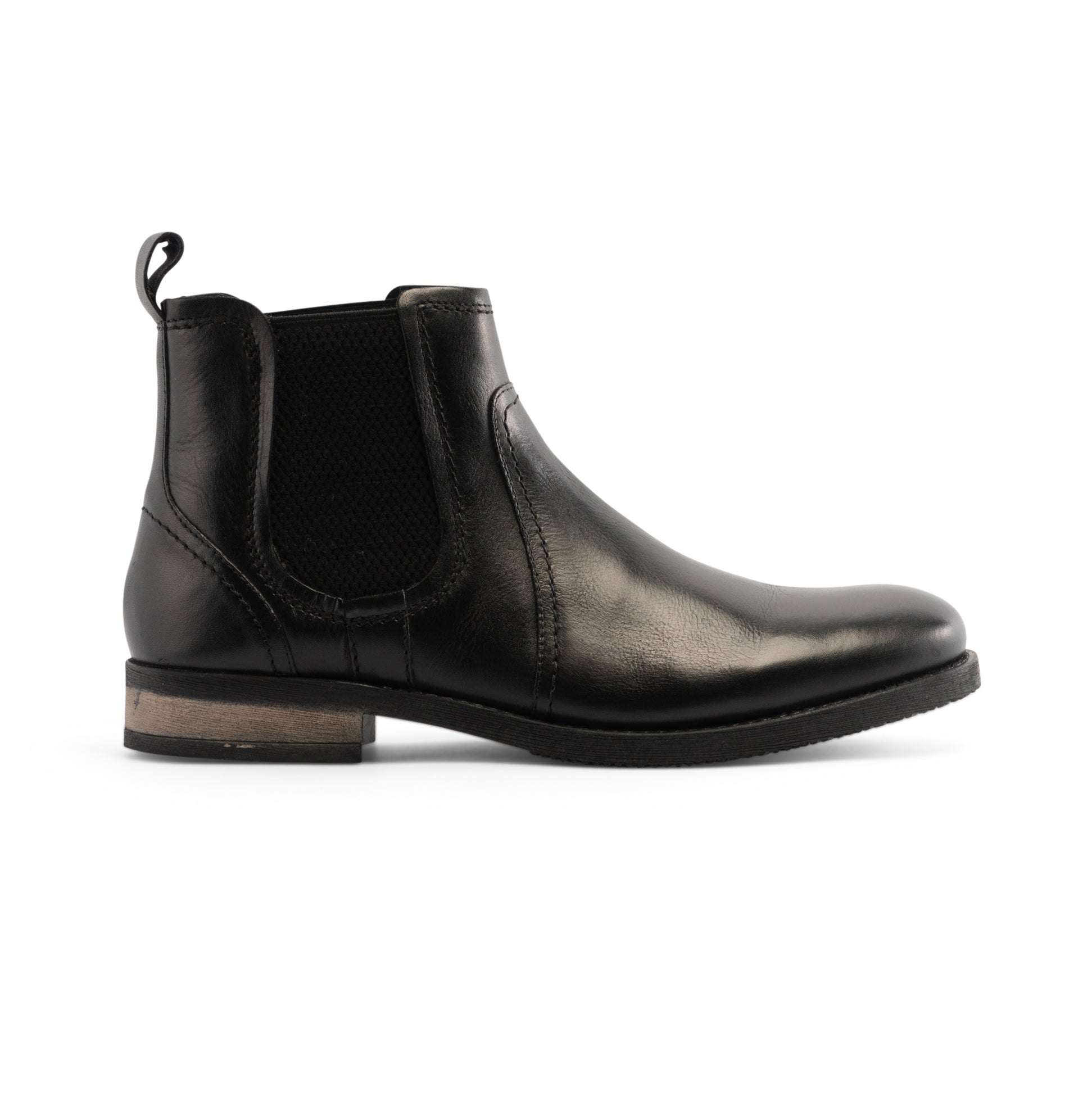 Miller Leather Chelsea Boots - Black