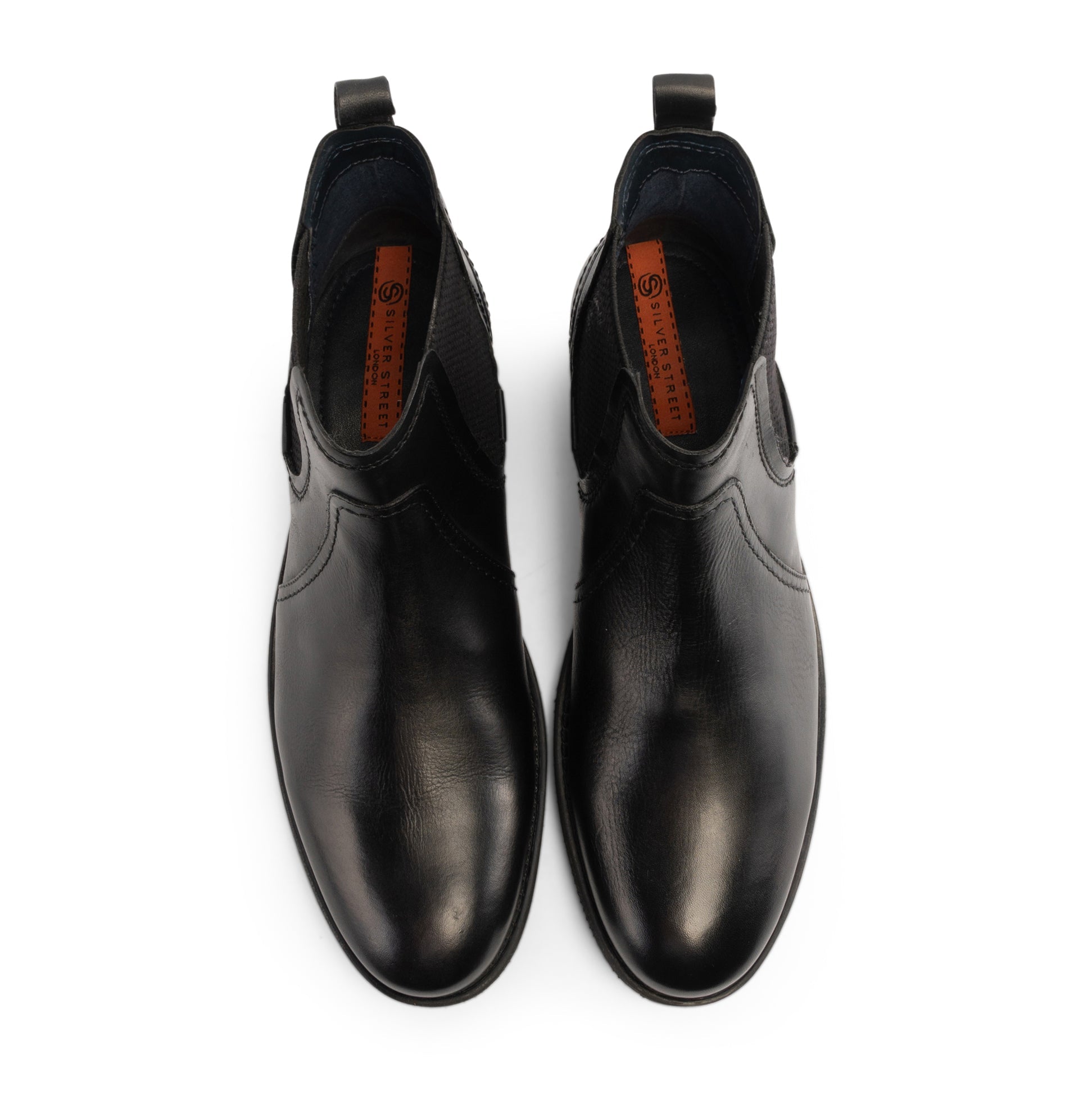 Miller Leather Chelsea Boots - Black