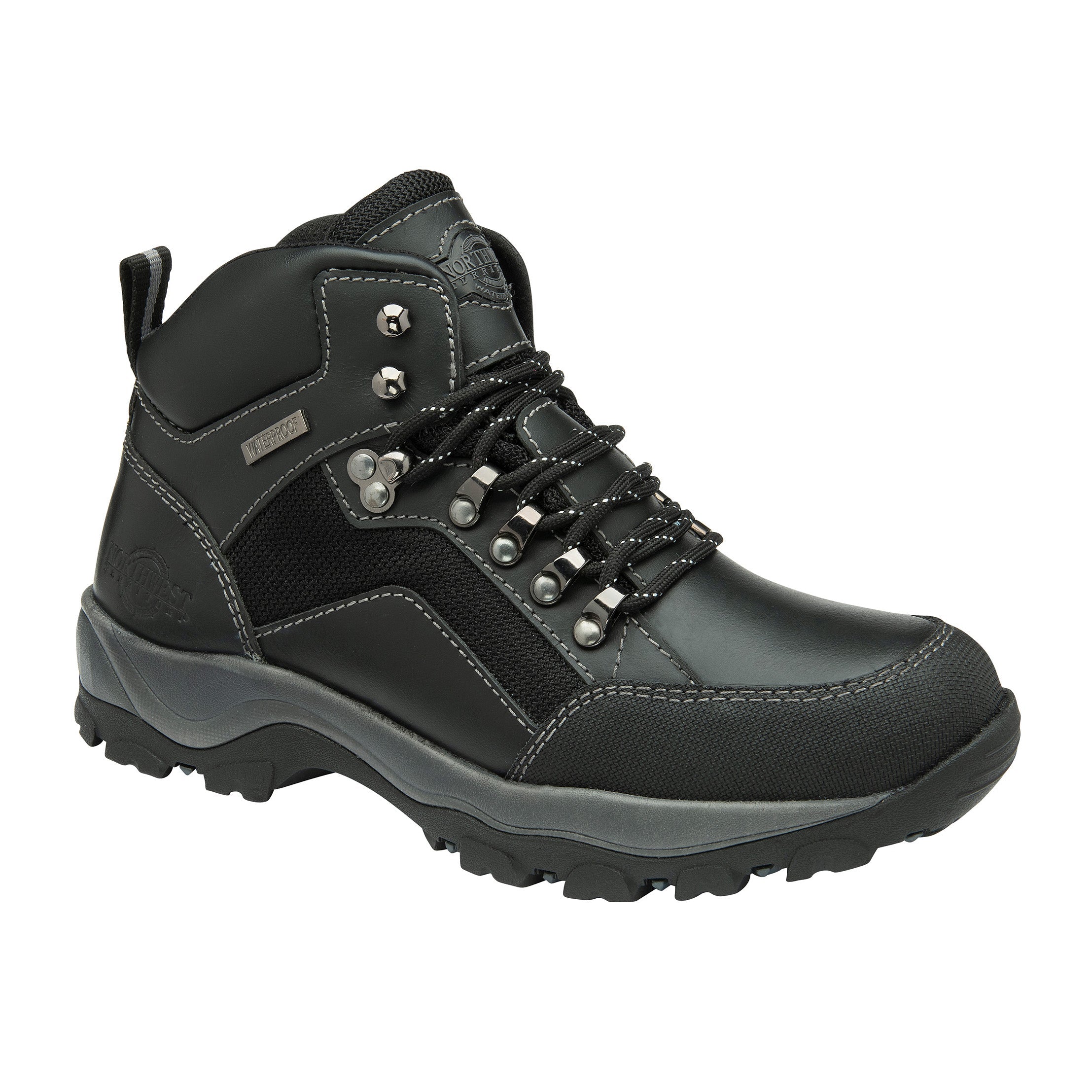 Yukon Leather Waterproof Walking And Hiking Boots