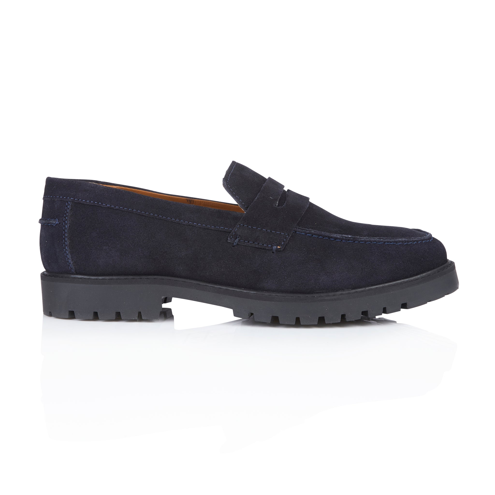 Louisville Chunky Suede Saddle Loafer